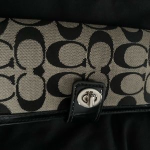 Coach Black Wallet